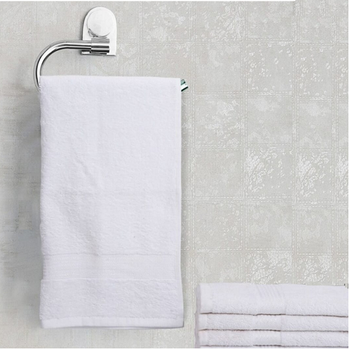 Portico White Hand Towel